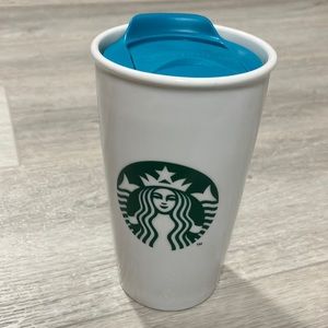 Starbucks Hawaii, ceramic 12 ounce coffee tumbler.